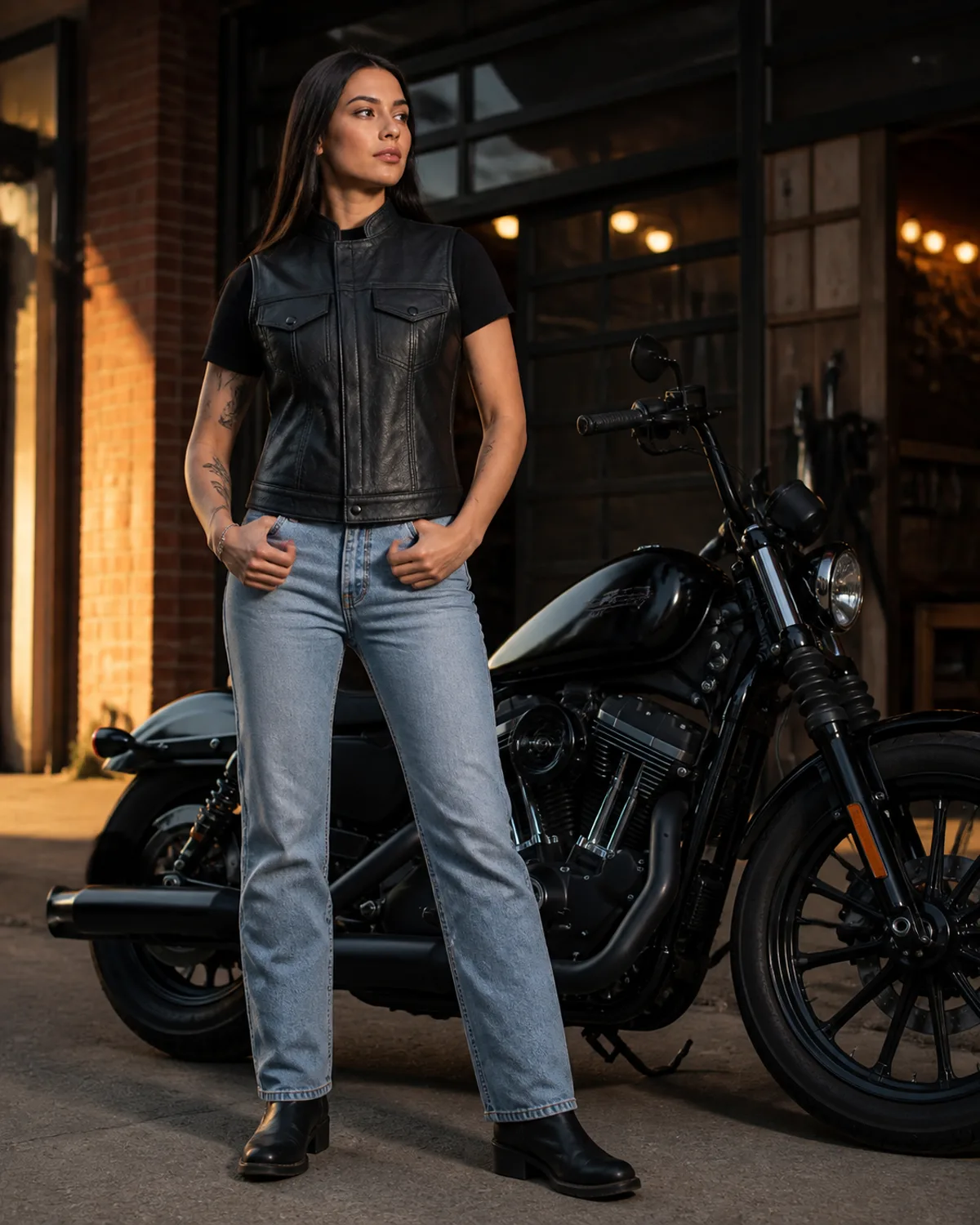 Colete Femme Core — editorial Klan Custom