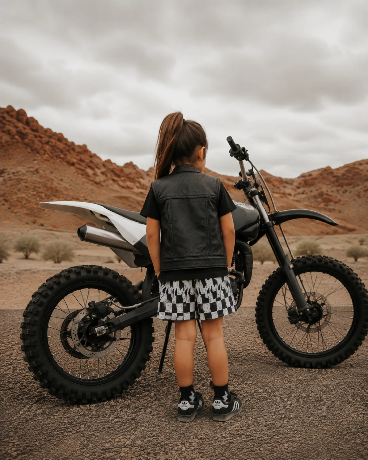 Colete Mini Rider — editorial Klan Custom